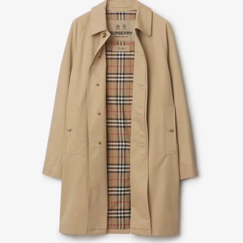 Wholesale Burberry Trench Coat Long Sleeved For Men #1242549 $205.00 USD, Wholesale Quality Replica Burberry Trench Coat