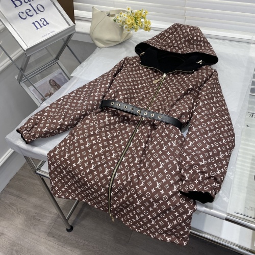 Replica Louis Vuitton LV Coat Long Sleeved For Women #1242583 $140.00 USD for Wholesale