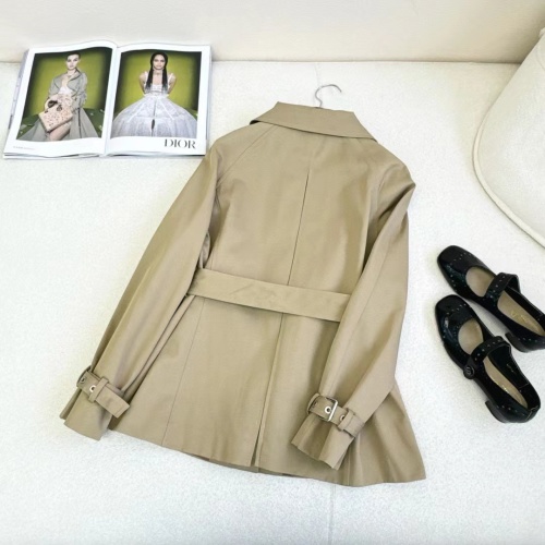 Replica Christian Dior Coat Long Sleeved For Women #1242606 $105.00 USD for Wholesale