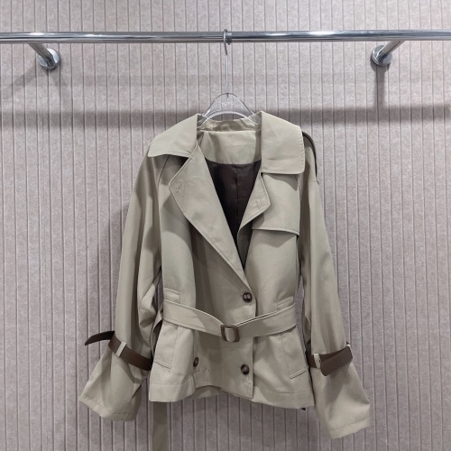 Wholesale Prada Coat Long Sleeved For Women #1242616 $102.00 USD, Wholesale Quality Replica Prada Coat