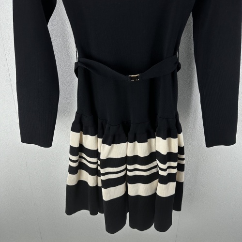 Replica MIU MIU Dresses Long Sleeved For Women #1242698 $92.00 USD for Wholesale