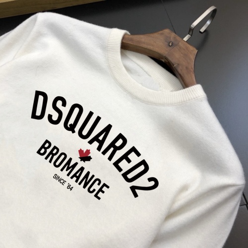 Replica Dsquared Sweaters Long Sleeved For Men #1242706 $42.00 USD for Wholesale