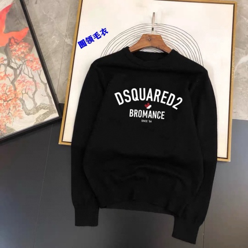 Wholesale Dsquared Sweaters Long Sleeved For Men #1242707 $42.00 USD, Wholesale Quality Replica Dsquared Sweaters