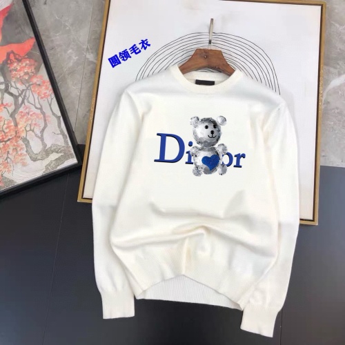 Wholesale Christian Dior Sweaters Long Sleeved For Men #1242712 $42.00 USD, Wholesale Quality Replica Christian Dior Sweaters