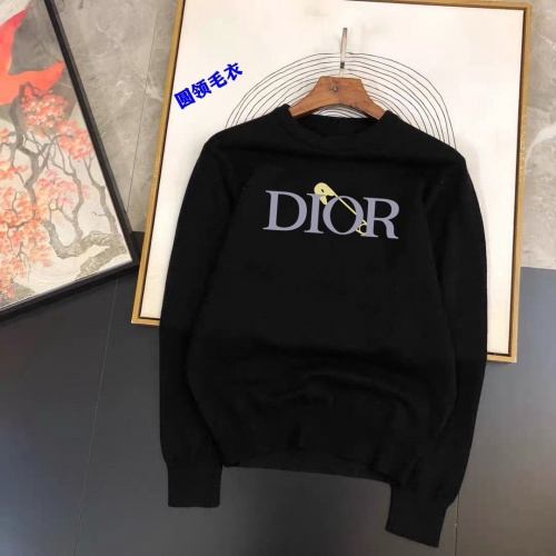 Wholesale Christian Dior Sweaters Long Sleeved For Men #1242731 $42.00 USD, Wholesale Quality Replica Christian Dior Sweaters