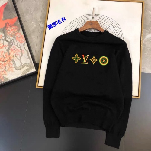 Wholesale Louis Vuitton LV Sweaters Long Sleeved For Men #1242749 $42.00 USD, Wholesale Quality Replica Louis Vuitton LV Sweaters