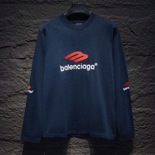 Wholesale Balenciaga T-Shirts Long Sleeved For Unisex #1242775 $45.00 USD, Wholesale Quality Replica Balenciaga T-Shirts