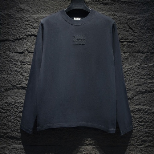 Wholesale MIU MIU T-Shirts Long Sleeved For Unisex #1242788 $42.00 USD, Wholesale Quality Replica MIU MIU T-Shirts