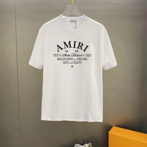 Wholesale Amiri T-Shirts Short Sleeved For Unisex #1242789 $25.00 USD, Wholesale Quality Replica Amiri T-Shirts