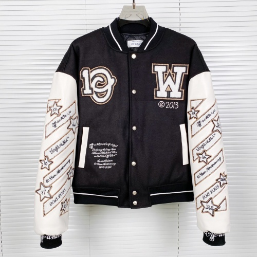 Wholesale Off-White Jackets Long Sleeved For Unisex #1242802 $108.00 USD, Wholesale Quality Replica Off-White Jackets