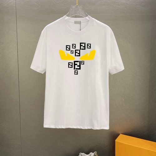 Wholesale Fendi T-Shirts Short Sleeved For Unisex #1242829 $25.00 USD, Wholesale Quality Replica Fendi T-Shirts