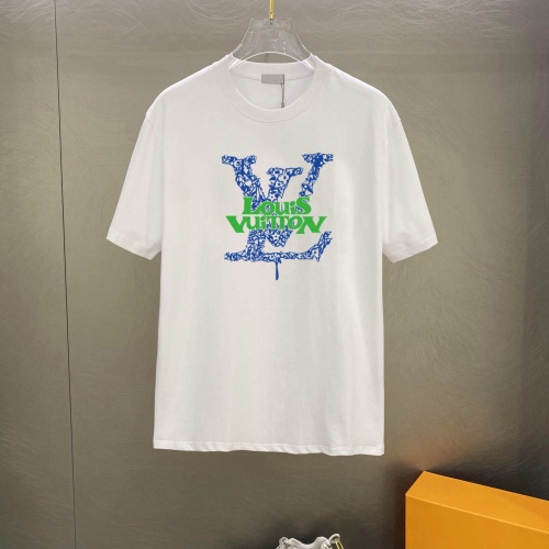 Wholesale Louis Vuitton LV T-Shirts Short Sleeved For Unisex #1242874 $25.00 USD, Wholesale Quality Replica Louis Vuitton LV T-Shirts