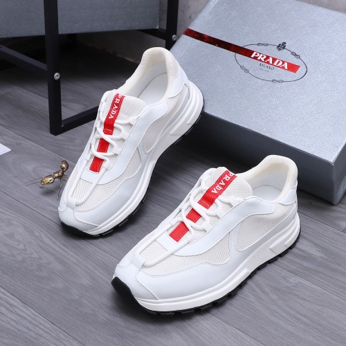 Wholesale Prada Casual Shoes For Men #1242893 $98.00 USD, Wholesale Quality Replica Prada Casual Shoes