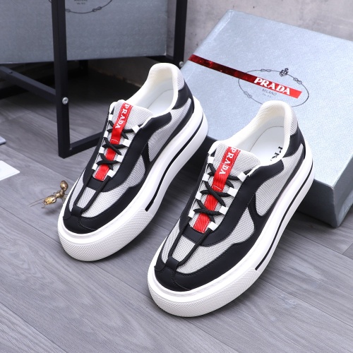 Replica Prada Casual Shoes For Men #1242897 $100.00 USD for Wholesale