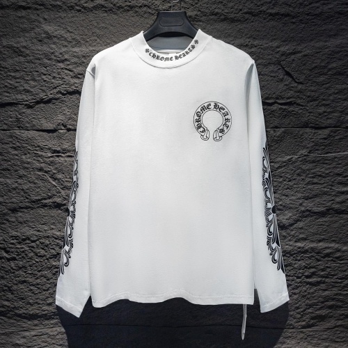 Wholesale Chrome Hearts T-Shirts Long Sleeved For Unisex #1242901 $42.00 USD, Wholesale Quality Replica Chrome Hearts T-Shirts