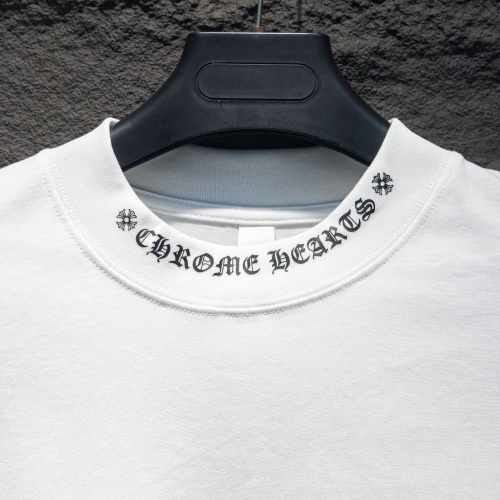 Replica Chrome Hearts T-Shirts Long Sleeved For Unisex #1242901 $42.00 USD for Wholesale