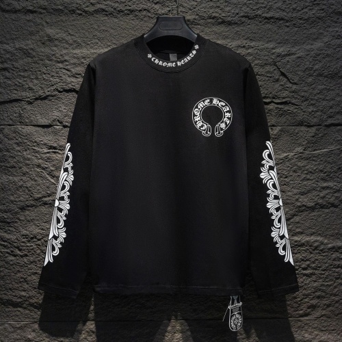 Wholesale Chrome Hearts T-Shirts Long Sleeved For Unisex #1242902 $42.00 USD, Wholesale Quality Replica Chrome Hearts T-Shirts