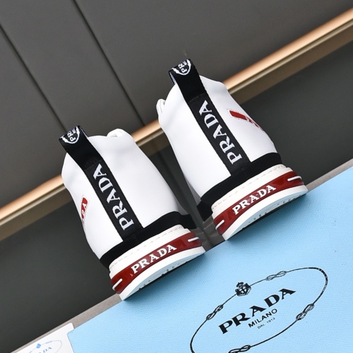 Replica Prada High Top Shoes For Men #1242912 $82.00 USD for Wholesale