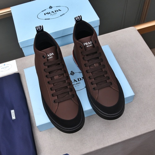 Replica Prada High Top Shoes For Men #1242914 $82.00 USD for Wholesale