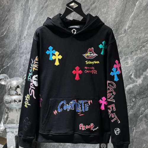 Wholesale Chrome Hearts Hoodies Long Sleeved For Unisex #1242929 $56.00 USD, Wholesale Quality Replica Chrome Hearts Hoodies