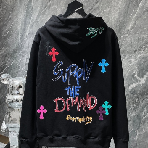 Replica Chrome Hearts Hoodies Long Sleeved For Unisex #1242929 $56.00 USD for Wholesale