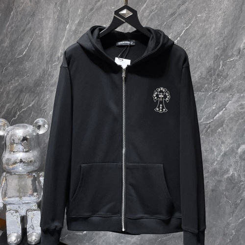 Wholesale Chrome Hearts Hoodies Long Sleeved For Unisex #1242975 $56.00 USD, Wholesale Quality Replica Chrome Hearts Hoodies