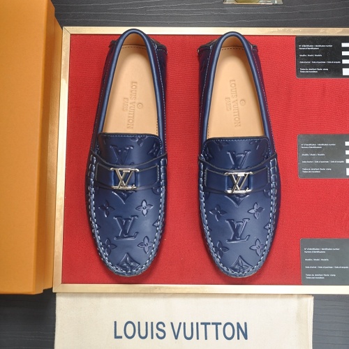 Wholesale Louis Vuitton LV Oxfords Shoes For Men #1242985 $80.00 USD, Wholesale Quality Replica Louis Vuitton LV Oxfords Shoes