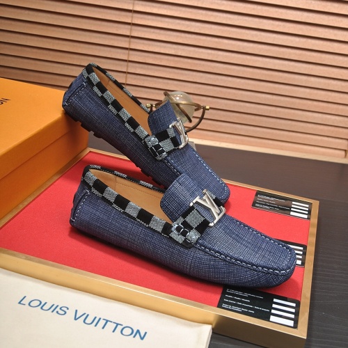 Replica Louis Vuitton LV Oxfords Shoes For Men #1242988 $80.00 USD for Wholesale