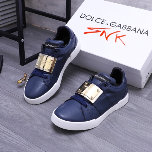 Wholesale Dolce &amp; Gabbana D&amp;G Casual Shoes For Men #1243009 $76.00 USD, Wholesale Quality Replica Dolce &amp; Gabbana D&amp;G Casual Shoes