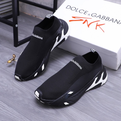 Wholesale Dolce &amp; Gabbana D&amp;G Casual Shoes For Men #1243017 $80.00 USD, Wholesale Quality Replica Dolce &amp; Gabbana D&amp;G Casual Shoes