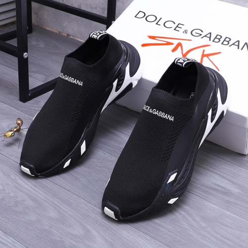 Replica Dolce & Gabbana D&G Casual Shoes For Men #1243017 $80.00 USD for Wholesale