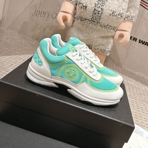 Replica Chanel Casual Shoes For Women #1243123 $102.00 USD for Wholesale