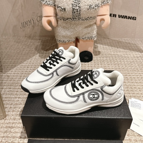 Wholesale Chanel Casual Shoes For Women #1243124 $102.00 USD, Wholesale Quality Replica Chanel Casual Shoes