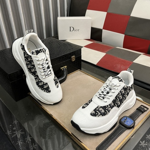 Replica Christian Dior Casual Shoes For Men #1243130 $80.00 USD for Wholesale