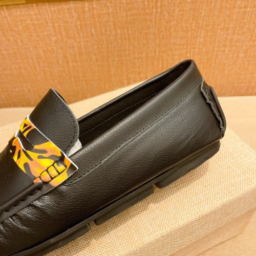 Replica Versace Leather Shoes For Men #1243141 $68.00 USD for Wholesale