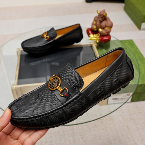 Replica Gucci Oxfords Shoes For Men #1243150 $68.00 USD for Wholesale