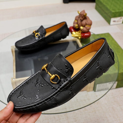 Replica Gucci Oxfords Shoes For Men #1243151 $68.00 USD for Wholesale