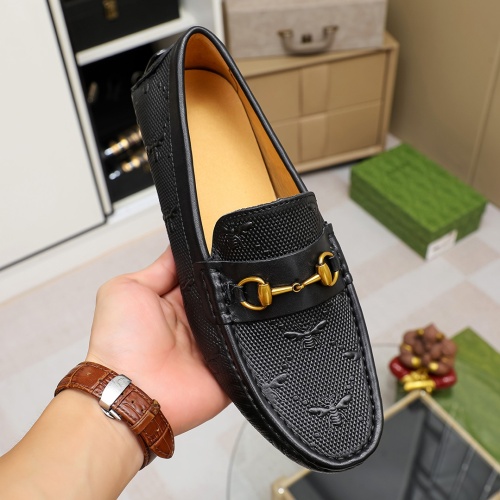 Replica Gucci Oxfords Shoes For Men #1243151 $68.00 USD for Wholesale