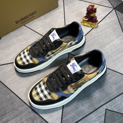 Replica Burberry Casual Shoes For Men #1243162 $76.00 USD for Wholesale