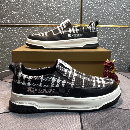 Replica Burberry Casual Shoes For Men #1243166 $76.00 USD for Wholesale