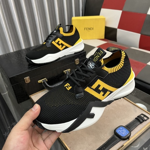 Wholesale Fendi Casual Shoes For Men #1243168 $88.00 USD, Wholesale Quality Replica Fendi Casual Shoes