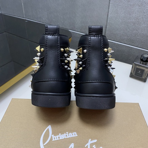 Replica Christian Louboutin High Top Shoes For Men #1243187 $96.00 USD for Wholesale