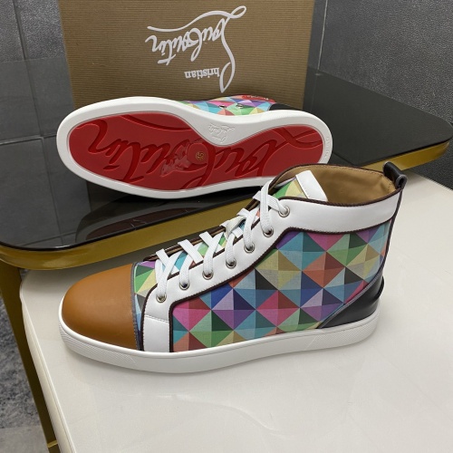 Replica Christian Louboutin High Top Shoes For Men #1243189 $96.00 USD for Wholesale