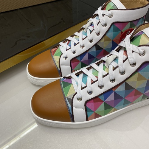 Replica Christian Louboutin High Top Shoes For Men #1243189 $96.00 USD for Wholesale