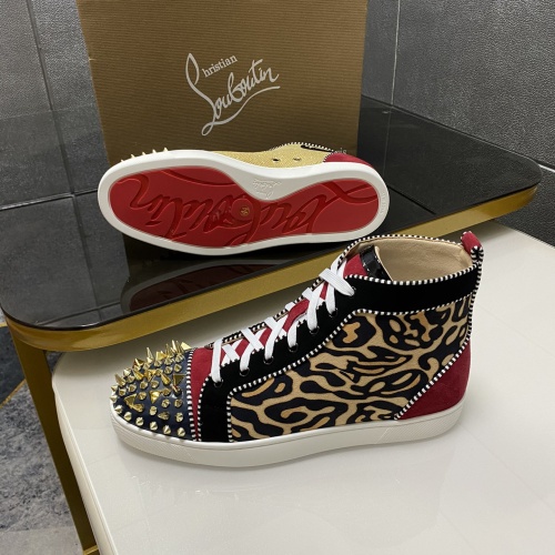 Replica Christian Louboutin High Top Shoes For Women #1243194 $98.00 USD for Wholesale