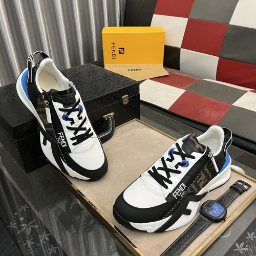 Replica Fendi Casual Shoes For Men #1243212 $96.00 USD for Wholesale