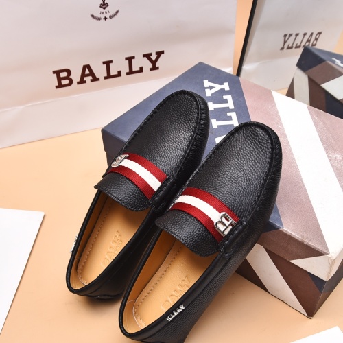 Replica Bally Leather Shoes For Men #1243224 $80.00 USD for Wholesale