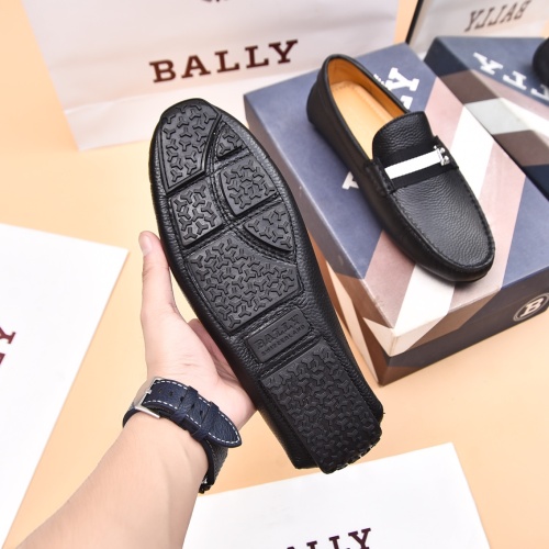 Replica Bally Leather Shoes For Men #1243225 $80.00 USD for Wholesale