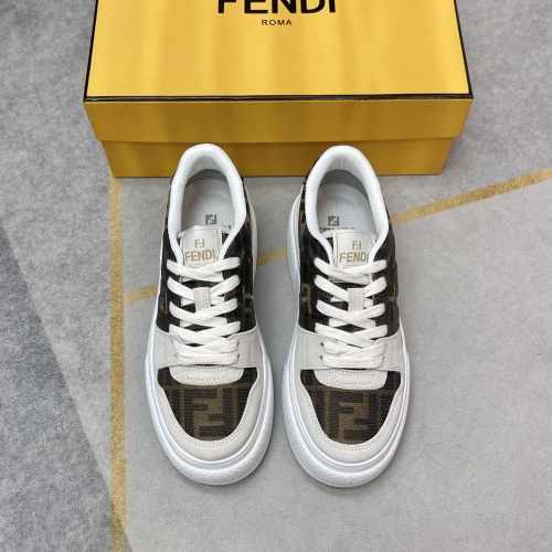 Replica Fendi Casual Shoes For Women #1243321 $105.00 USD for Wholesale