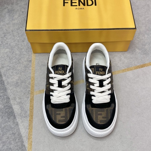 Replica Fendi Casual Shoes For Women #1243322 $105.00 USD for Wholesale